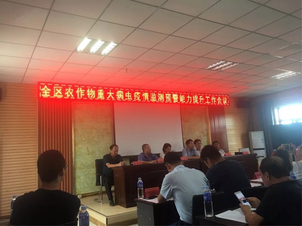 內蒙古全區農作物重大病蟲疫情監測預警能力提升現場觀摩會召開,『托普技術』驚艷塞北