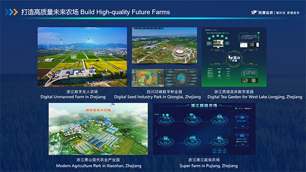 托普云農數字農業綜合解決方案部分國內應用場景